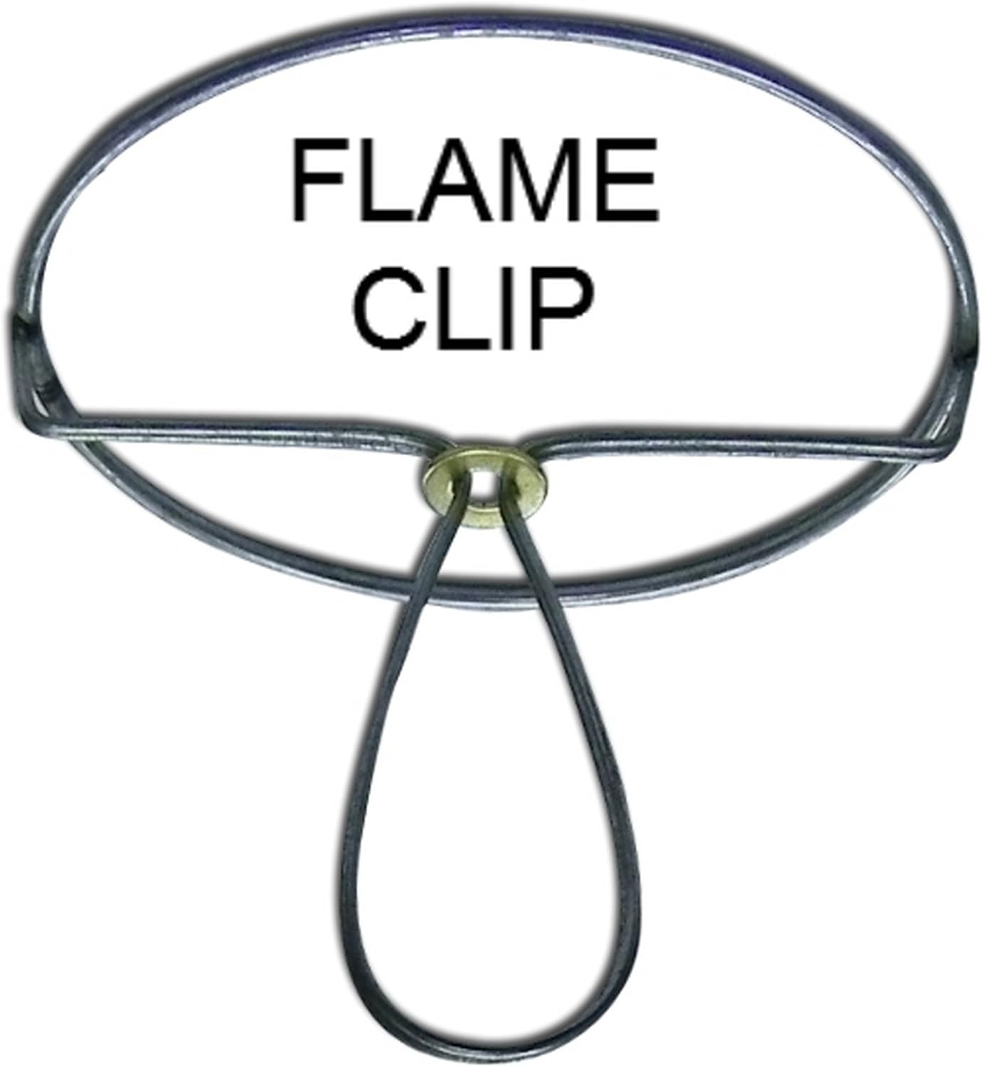 5 Inch Clip on Chandelier Half Shade in Eggshell Silk - Image 3